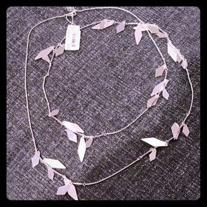 KENDRA SCOTT BLAINE SILVER NECKLACE *NEW*